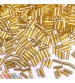 Beads 5mm - Glass Nalki - Golden